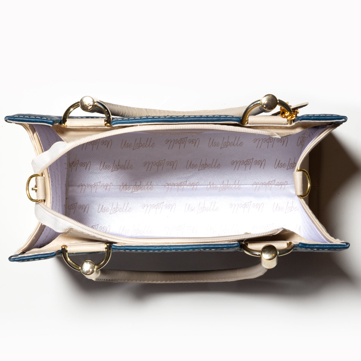 Bolsa Castelo UseLabelle Original + Alça Transversal e Ombro Amêndoa