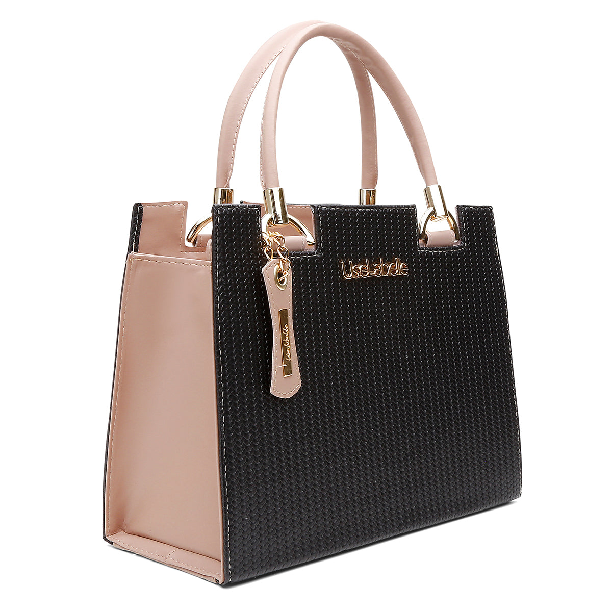 Bolsa Castelo UseLabelle Original + Alça Transversal e Ombro Verde/Caramelo