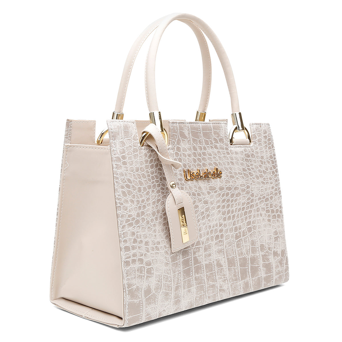 Bolsa Castelo UseLabelle Original + Alça Transversal e Ombro Amêndoa