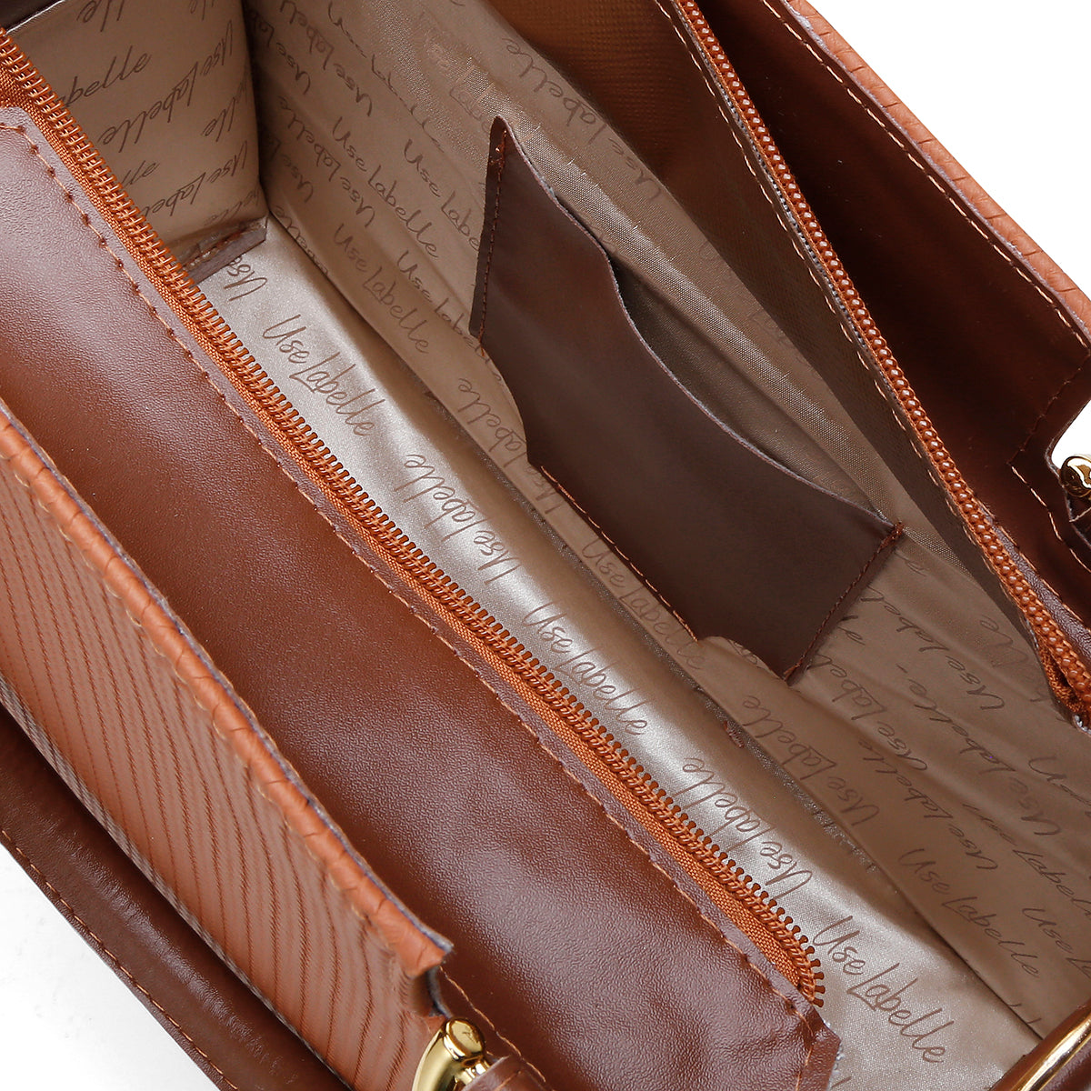 Bolsa Castelo UseLabelle Original + Alça Transversal e Ombro Terracota