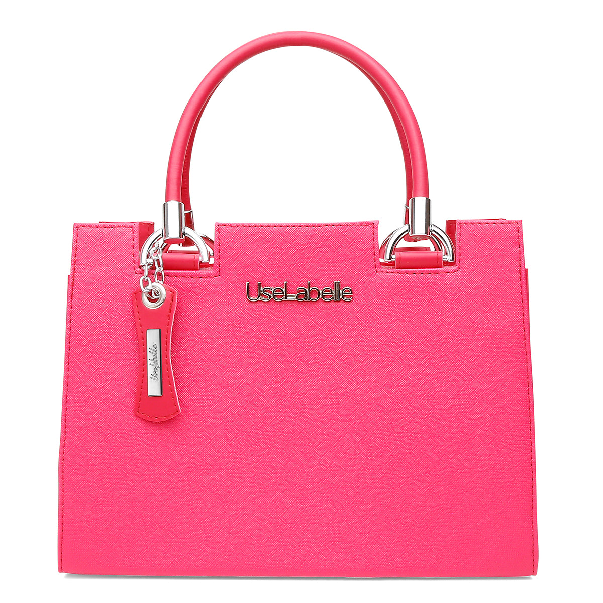 Kit Bolsa Castelo UseLabelle Original + Carteira Soft Luxo + Alça Transversal e Ombro Vermelho/Amendoa