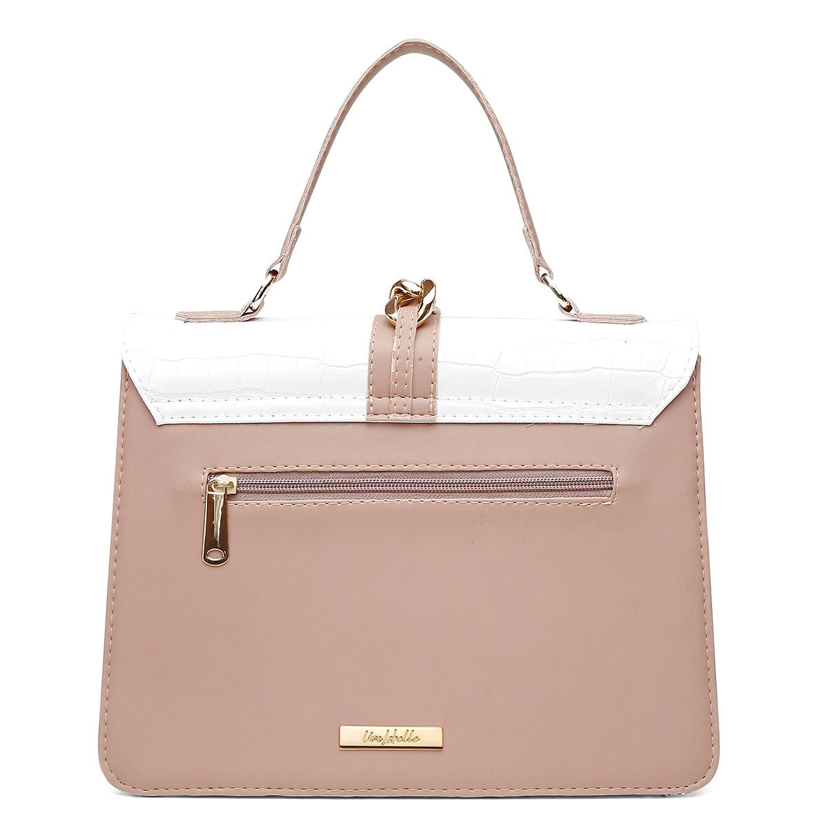 Bolsa Feminina UseLabelle Original Média Paris Animale Branco