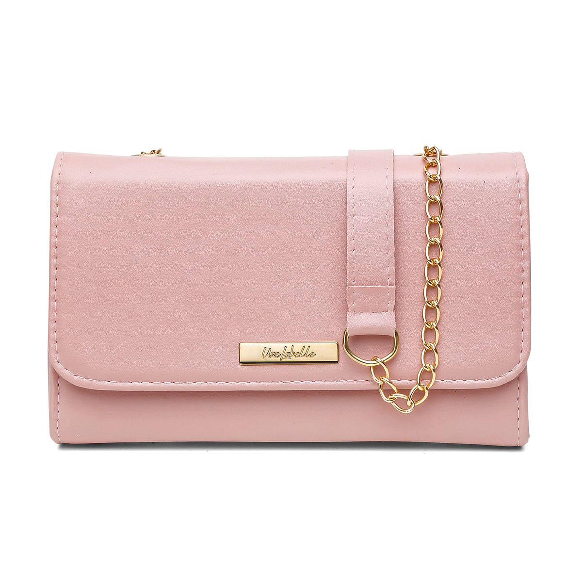 Bolsa Mid Amarelo com Alça Transversal e Ombro