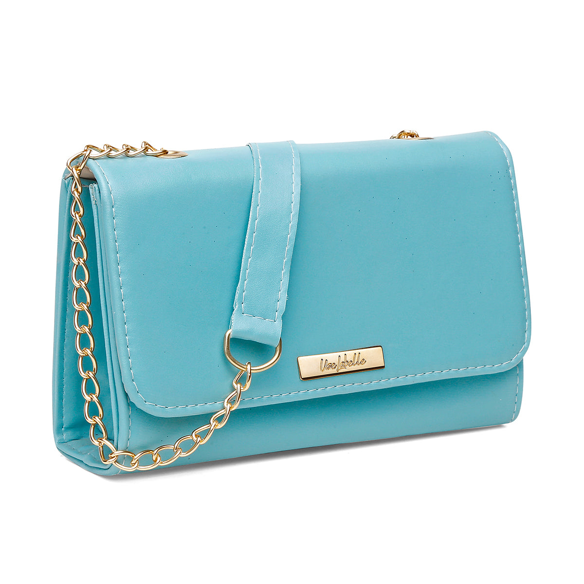 Bolsa Mid Amarelo com Alça Transversal e Ombro