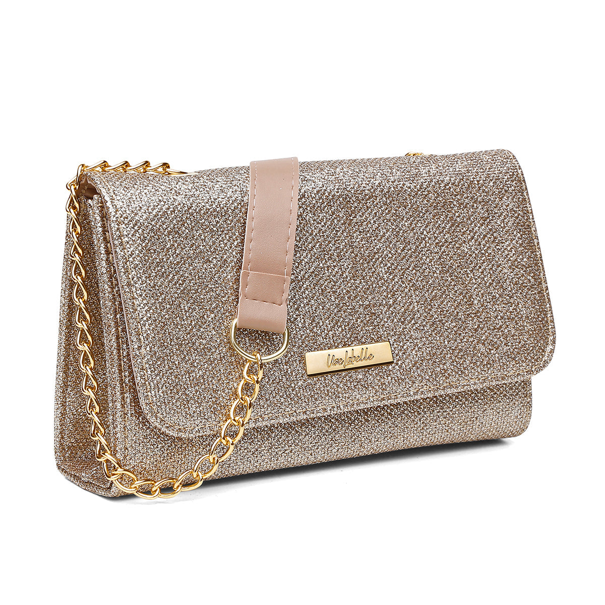 Bolsa Mid Amarelo com Alça Transversal e Ombro