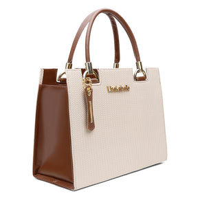 Bolsa Castelo UseLabelle Original + Alça Transversal e Ombro Marfim
