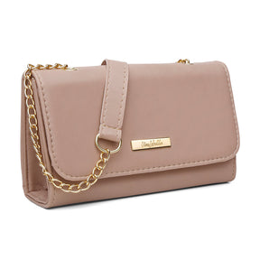 Bolsa Mid Amarelo com Alça Transversal e Ombro