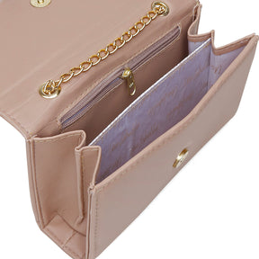 Bolsa Mid Amarelo com Alça Transversal e Ombro