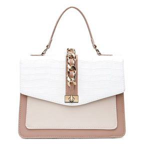 Bolsa Feminina UseLabelle Original Média Paris Animale Branco