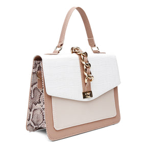 Bolsa Feminina UseLabelle Original Média Paris Animale Branco