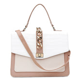 Bolsa Feminina UseLabelle Original Média Paris Animale Branco