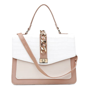 Bolsa Feminina UseLabelle Original Média Paris Animale Branco