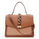 Bolsa Feminina UseLabelle Original Média Paris Brown Caramelo