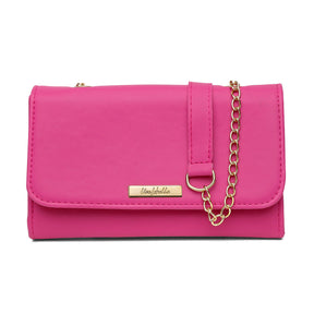 Bolsa Mid Amarelo com Alça Transversal e Ombro