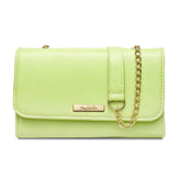 Bolsa Mid Verde com Alça Transversal e Ombro