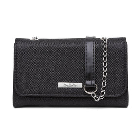 Bolsa Mid Pink com Alça Transversal e Ombro
