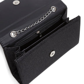 Bolsa Mid Rosa Claro com Alça Transversal e Ombro